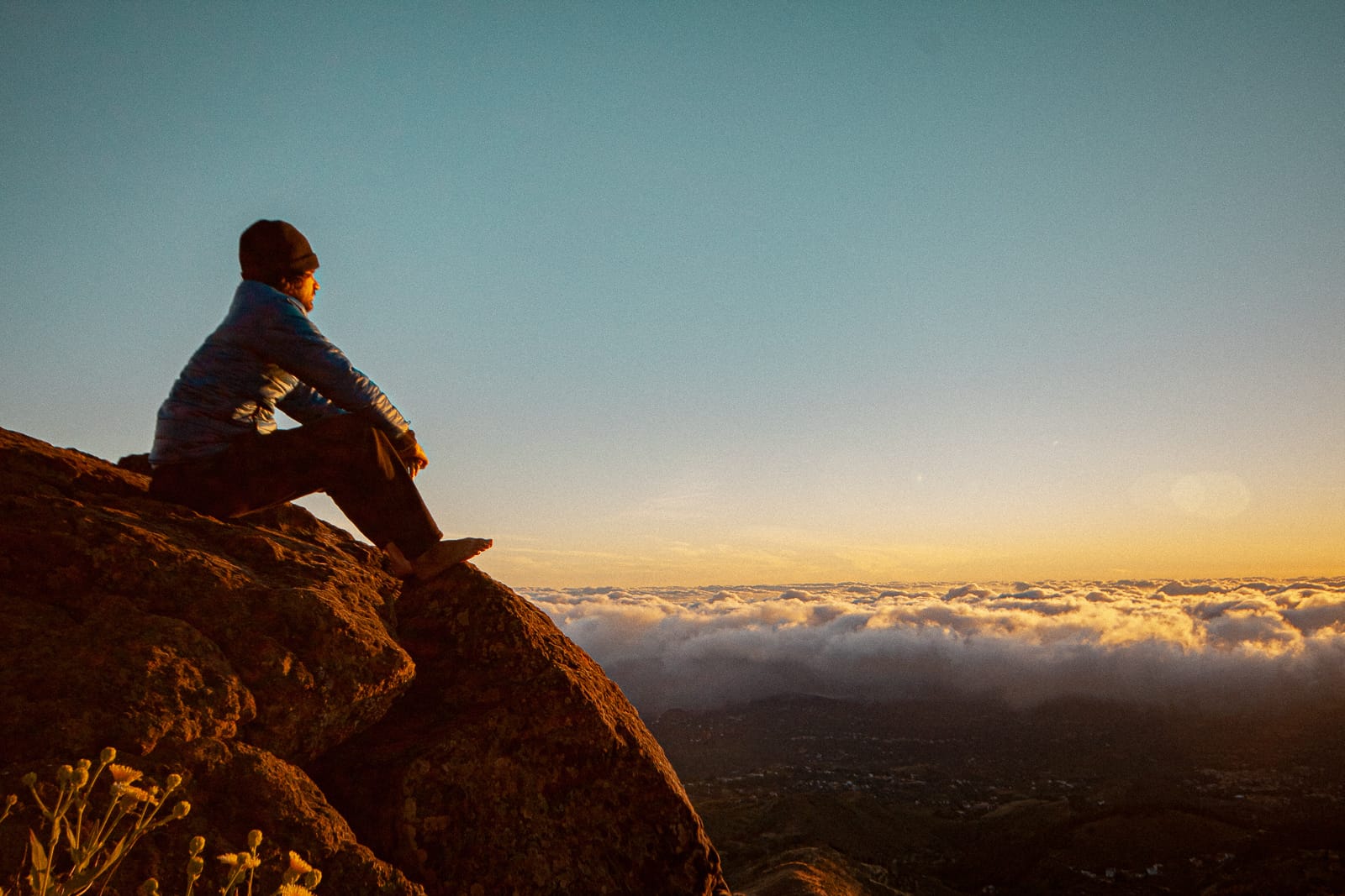Amanecer en la cumbre